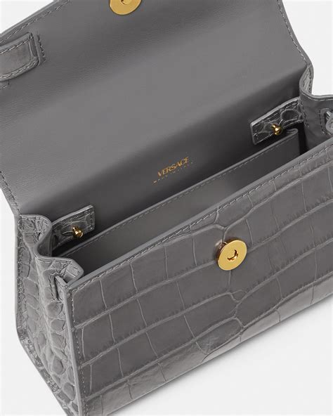 Medusa '95 Small Handbag Gray 